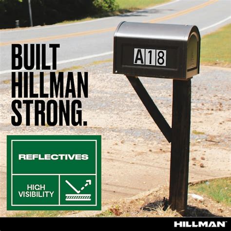 Hillman 5-in Reflective Black Letter Y 849879 at Lowes.com
