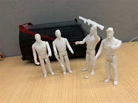 3D print ACTION FIGURE A-TEAM JOHN HANNIBAL SMITH KENNER STYLE 3.75 ...