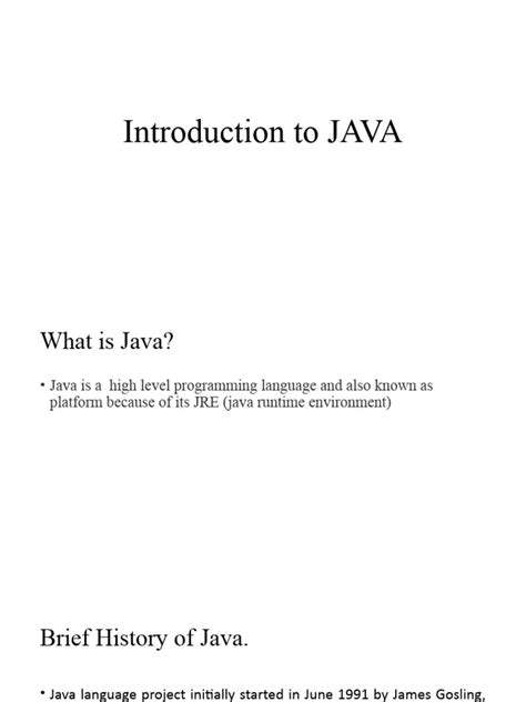 Image result for Java Program Introduction