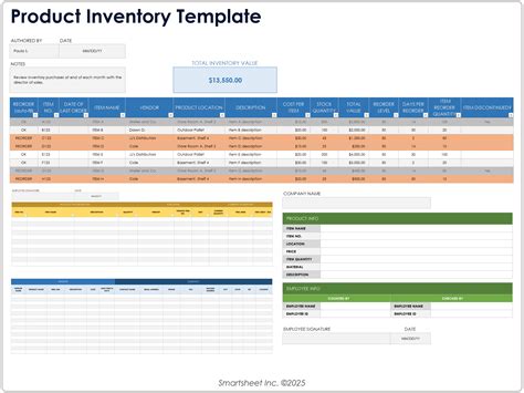 Clothing Inventory Template Google Sheets