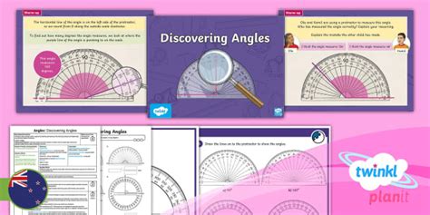 Level 3 Angles: Measure Angles Using Degrees Lesson 1