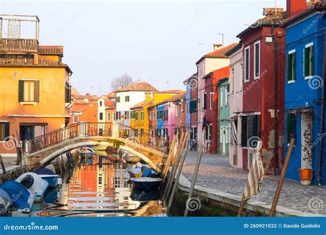 Colorful Houses from Burano Island, Venice Stock Photo - Image of ...