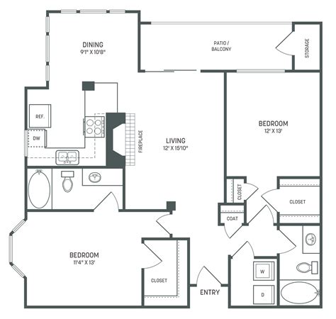 The Montgomery Apartments | Find Your Ideal Floorplan in Las Colinas