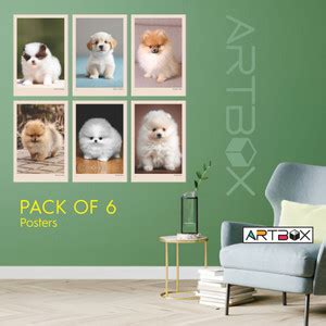 Dog Posters for Wall Decoration, Dogs Poster, Cute Puppy Posters Fine ...