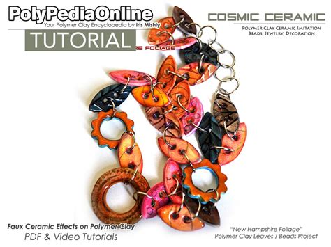 Polymer Clay Necklace Tutorial 的图像结果