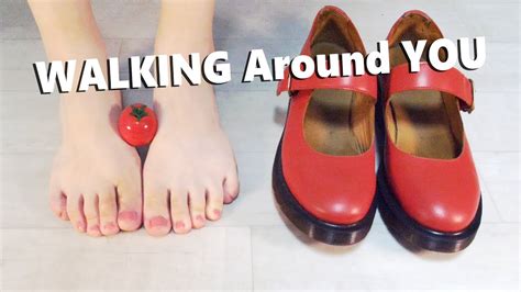 ASMR Can You Hear This Real Walking Sound? (Feet - Sounds of The human ...