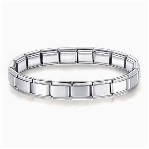 Buy Italian Charms Bracelet| Plain Silver charm bracelet| Anti Tarnish ...