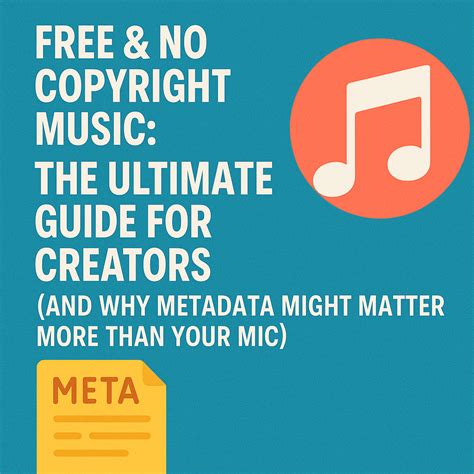 🎵 Free & No Copyright Music: The Ultimate Guide for Creators (And Why ...