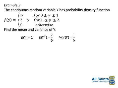 Image result for Variance Formula Continuous Random Variable