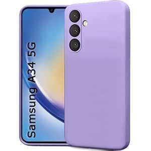 TheGiftKart Liquid Silicone Back Cover Case for Samsung Galaxy A34 5G ...