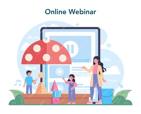 Онлайн-сервис или платформа воспитателя детского сада профессиональный ...
