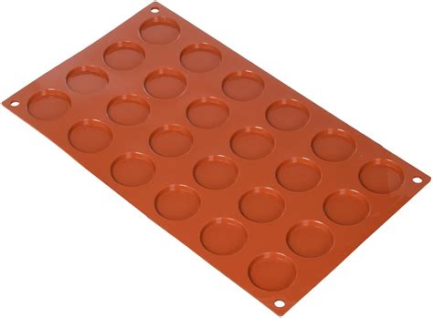 Silikomart Mini Florentine Cake Mould, 35mm, Terracotta : Amazon.in ...