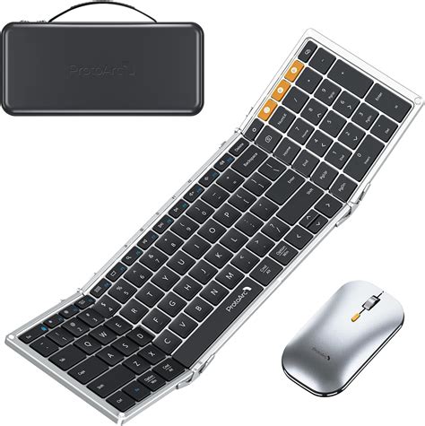 ProtoArc Foldable Keyboard and Mouse, XKM01 True India | Ubuy