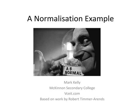 Image result for Normalisation