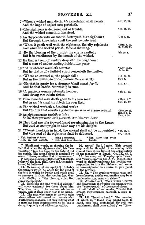 The Bible Commentary: Proverbs-Ezekiel