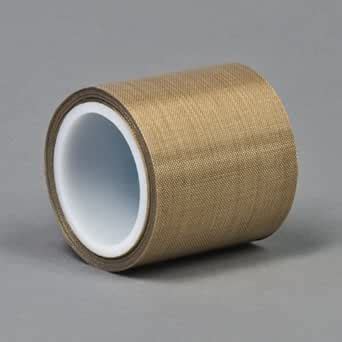 3M 5451 Brown PTFE/UHMW Tape, 1" Width x 5yd Length (1 roll) : Amazon ...
