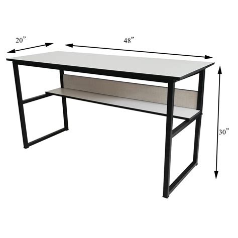 Study and Computer Table with Book Shelf 的图像结果