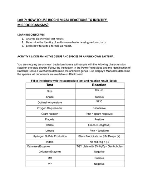 Biochemical Experiments 的图像结果