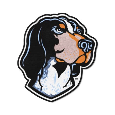 FANMATS Tennessee_Tennessee Volunteers "Smokey" Mascot Rug | Wayfair