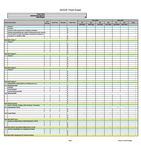 Image result for Project Management Budget Template Excel