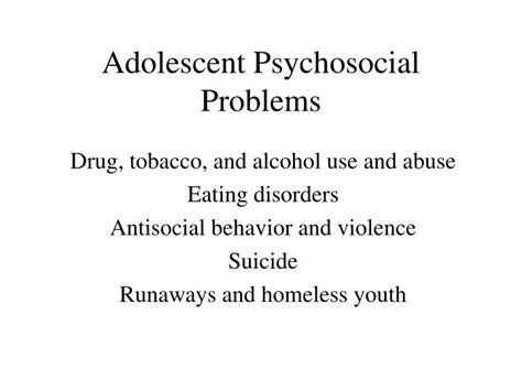 Image result for Examples of Psychosocial Problems