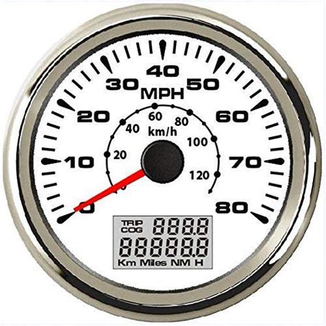 Buy ELING Universal GPS Speedometer Odometer 80MPH 120KM/H with ODO COG ...