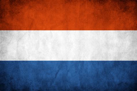 The flag of the Netherlands is a horizontal tricolour of red, white ...