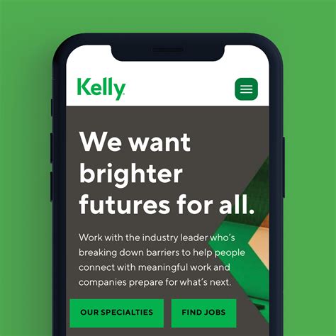 Kelly Services - fuentes de sitio web | TypeType®