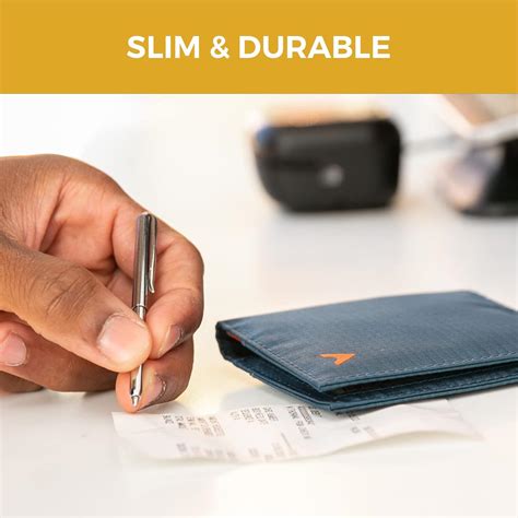 Allett Slim Indigo Blue Trifold Wallet with RFID Blocking & India | Ubuy