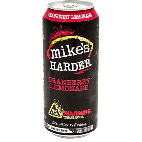 Mike's HARDER Cranberry Lemonade (16 fl oz) Delivery or Pickup Near Me ...