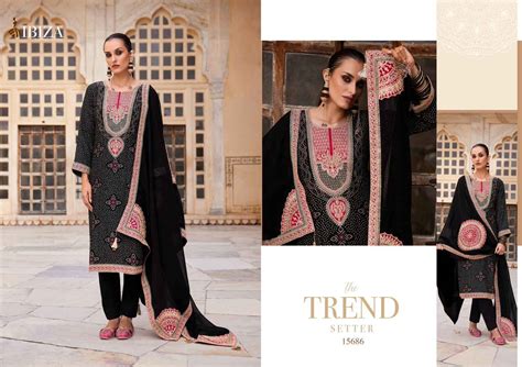 Ibiza Rubani A Bandhani Edit Designer Salwar Suits Collection