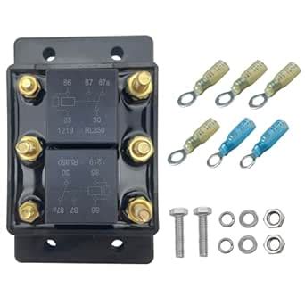 Forward and Reverse Relay Module 12V for tarp Motor Winch Motor Trim ...