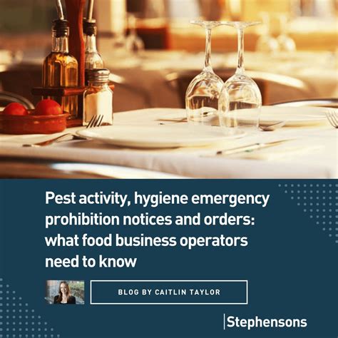 Understanding Hygiene Emergency Prohibition Notices for Food Businesses ...