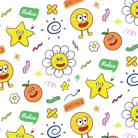 Cartoon Pattern Vector Design 的图像结果