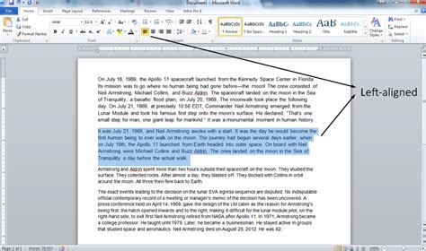 Image result for Paragraph Alignment