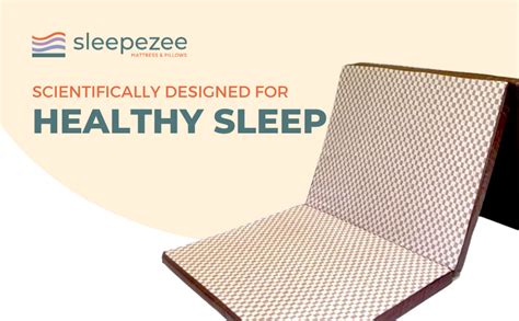Sleepezee 3 Fold Foldable Mattress for Floor Single Bed | Premium PU ...