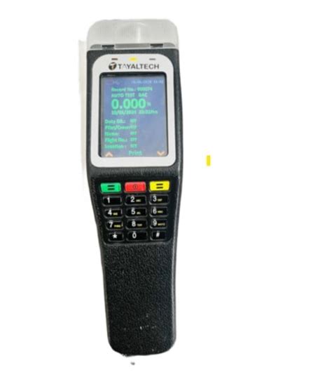 Tayaltech FS1304 Rechargeable Breath Alcohol Analyzer with Printer – No ...