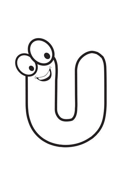 Letter U Cartoon 的图像结果