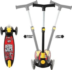 Zyamalox Kids Kick Scooter 3 Adjustable Heights Foldable PVC Wheels 40 ...