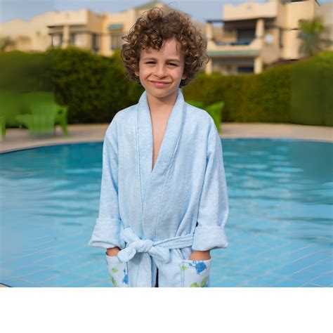 Kidgow - Terry Kids Bath Robe – Mintra Egypt