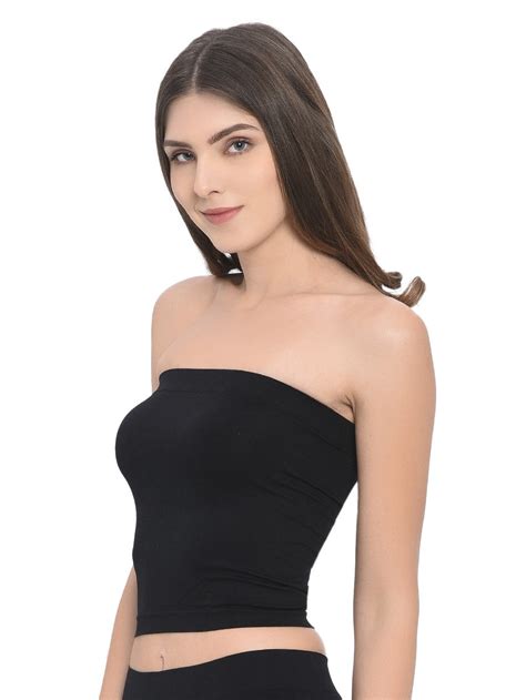 Tube Top - Shop Strapless Camisole for Women online at Poftik