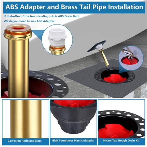 Tub Drain Installation Diagram How To Install An Acrylic Bathtub And