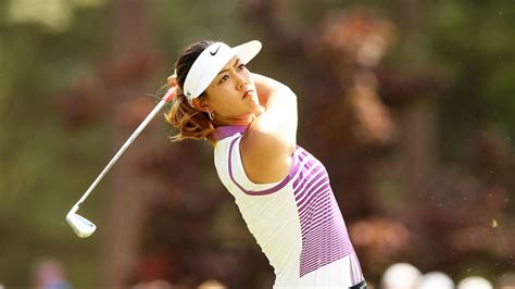 Golf: Michelle Wie has slipped back into a share of the lead at ...