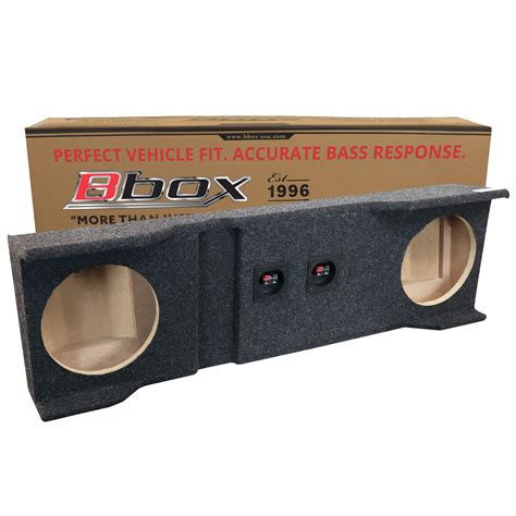 Buy Bbox Dual 10 Inch Subwoofer Sealed Enclosure - Fits 1999-2006 Heavy ...