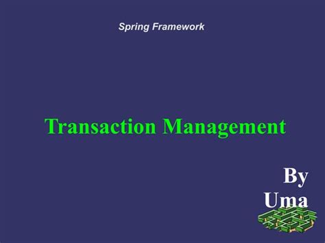 Image result for Transaction Management in Spring