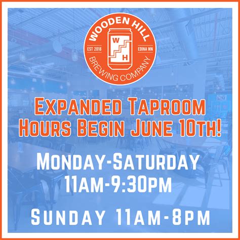 WHB WEEKLY: June 5 2024 - Wooden Hill Brewing Company