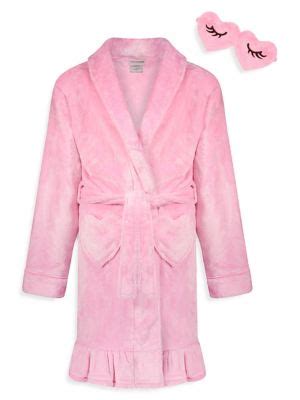 Little Girl's Robe & Eye Mask