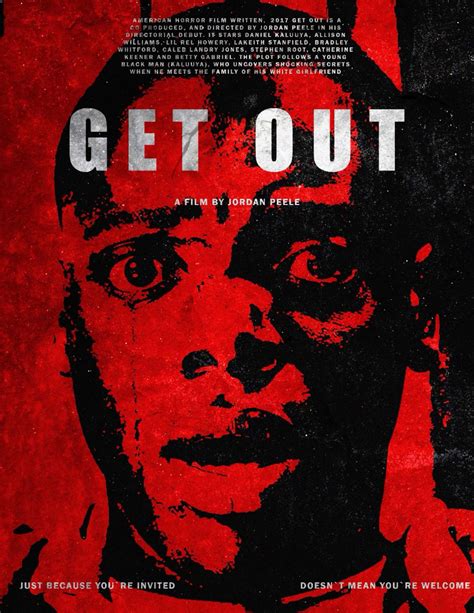 get out movie poster design nel 2025