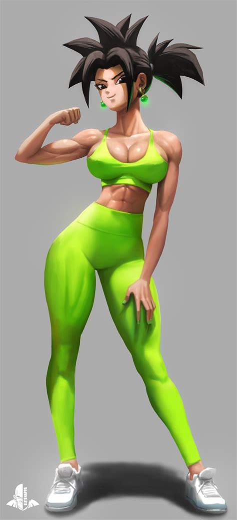 Kefla base in Training clothes by EliteNappa on DeviantArt