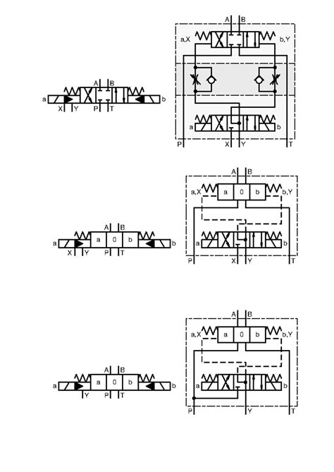 Symbole dokładne rozdzielacz - Hydrauliczne i pneumatyczne układy ...